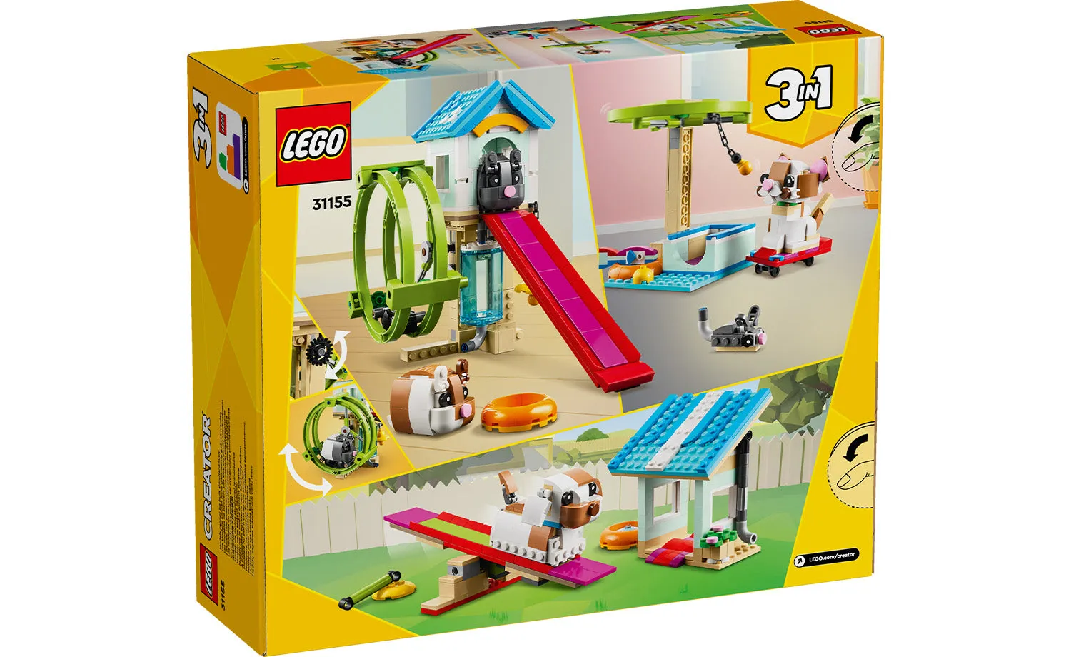 31155 | LEGO® Creator 3-in-1 Hamster Wheel
