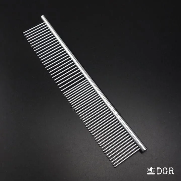7“ Pro. PET GROOMING Shears 4Pcs-Comb-Silver(USA Stock Available)