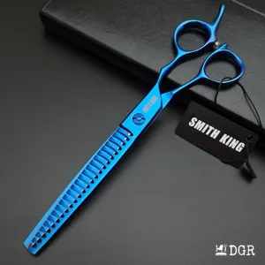 7.5" Professional Pet Grooming Thinning Scissors (Blue)