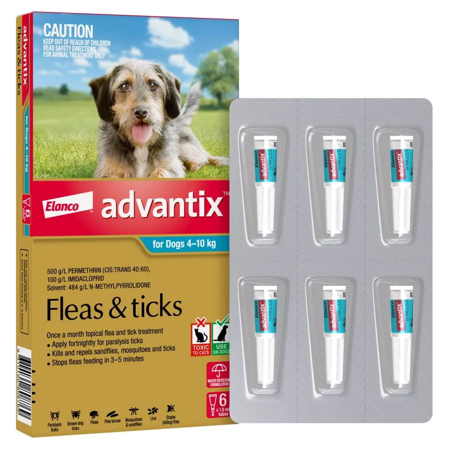 Advantix Dog Medium Blue
