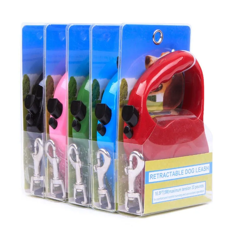 Automatic Telescopic Traction Rope Dog Pet Leash