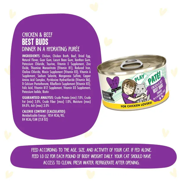 BFF PLAY Paté  Chicken & Beef Best Buds