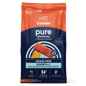 Canidae Pure Grain Free Salmon & Sweet Potato Dry Puppy Dog Food 4lb