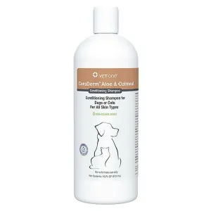 CeraDerm Aloe & Oatmeal Conditioning Shampoo for Dogs & Cats