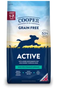 Cooper & Co. Grain Free Active Duck with Pheasant & Spinach