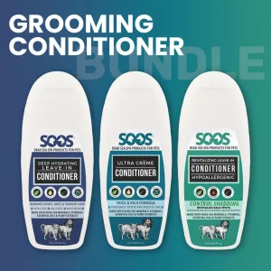 Dead Sea Pet Grooming Conditioner Bundle For Dogs & Cats