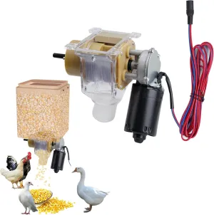 DIY Timed Poultry Feeder - Quantitative Feeder for Chickens, Ducks, Geese, Pigeons, Dogs, Fish, Cats