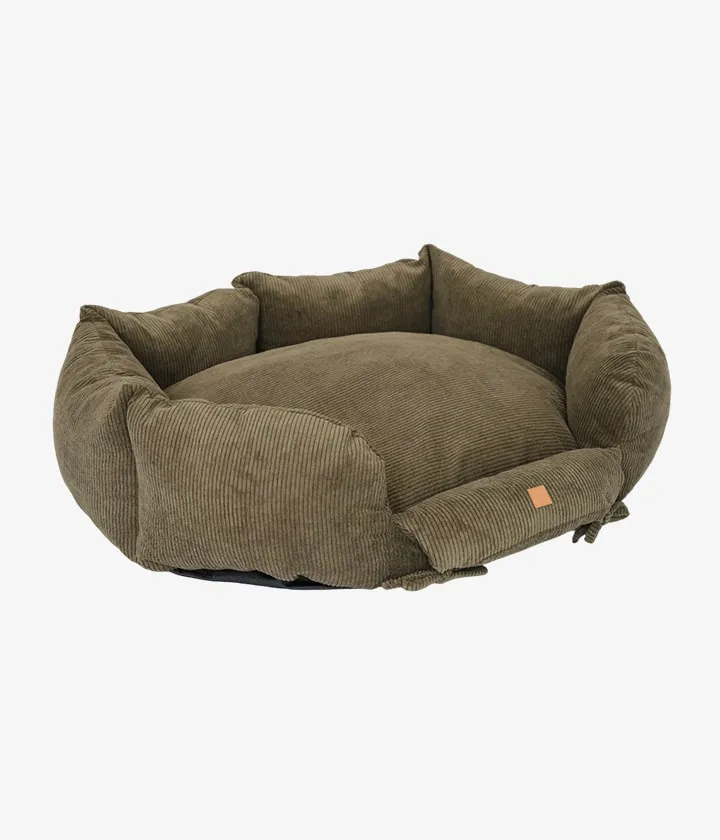 Dog Bed Ronny Cord - Khaki