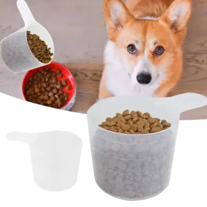 Eco-Friendly Pet Food Scoop with Measurement Scale
