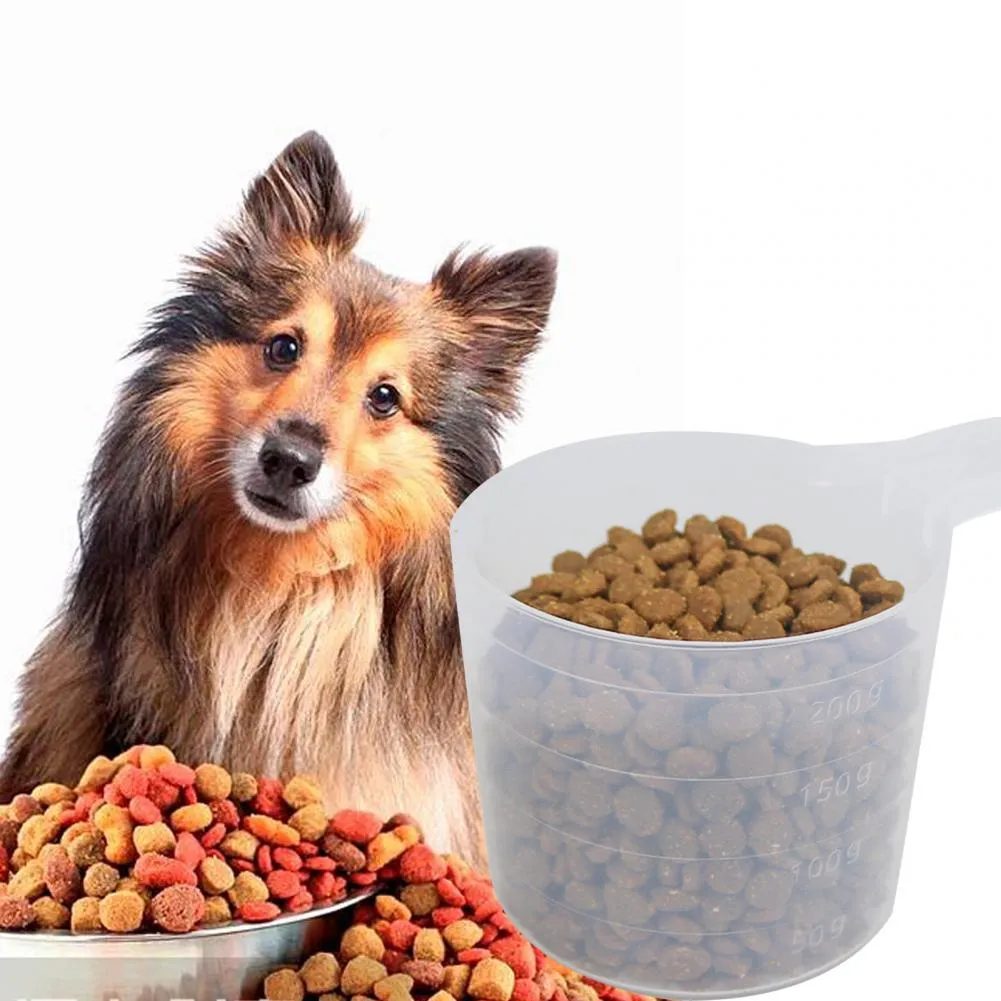 Eco-Friendly Pet Food Scoop with Measurement Scale