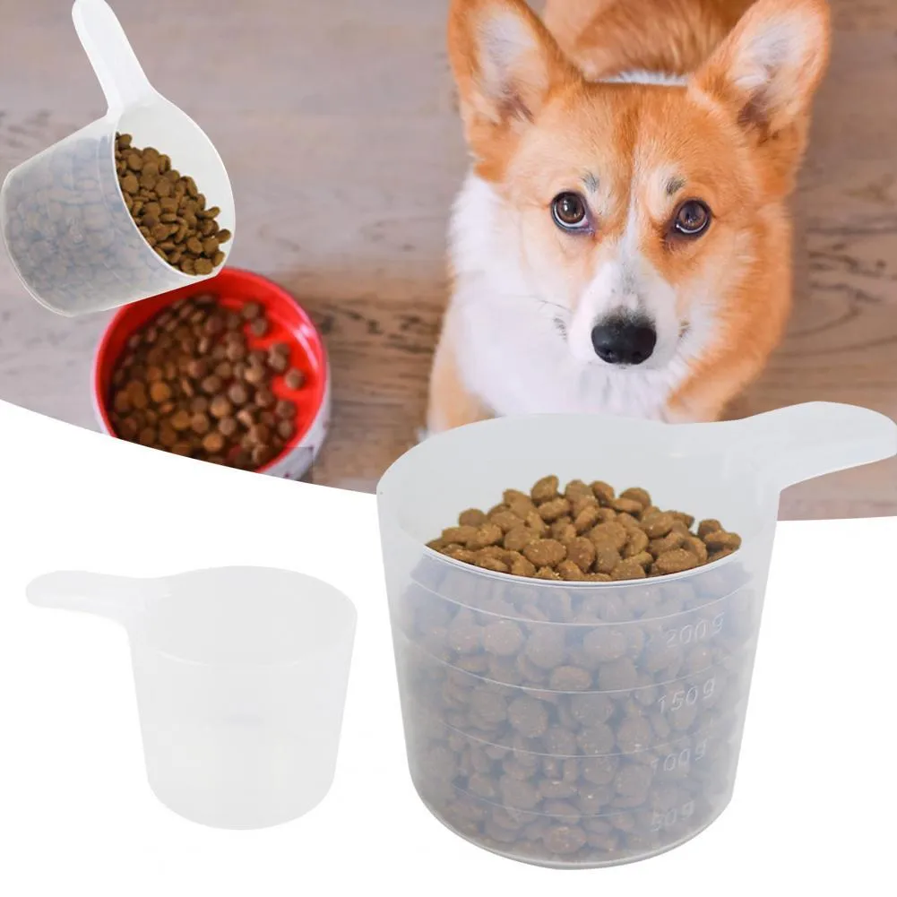 Eco-Friendly Pet Food Scoop with Measurement Scale