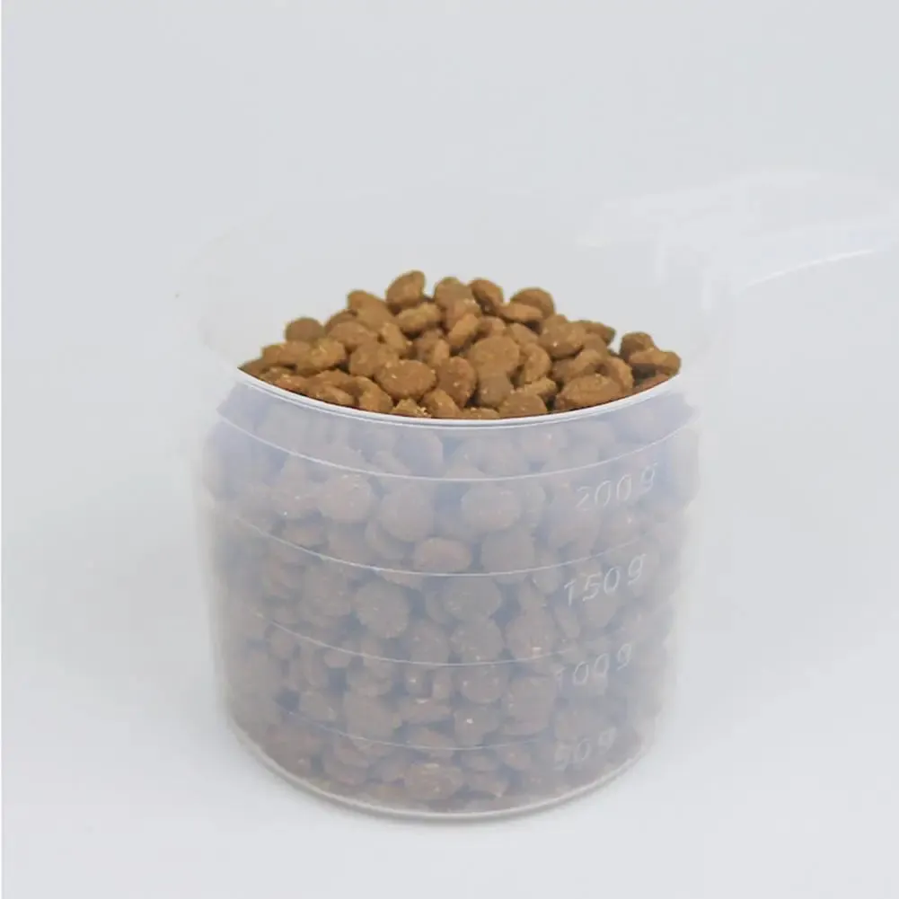 Eco-Friendly Pet Food Scoop with Measurement Scale
