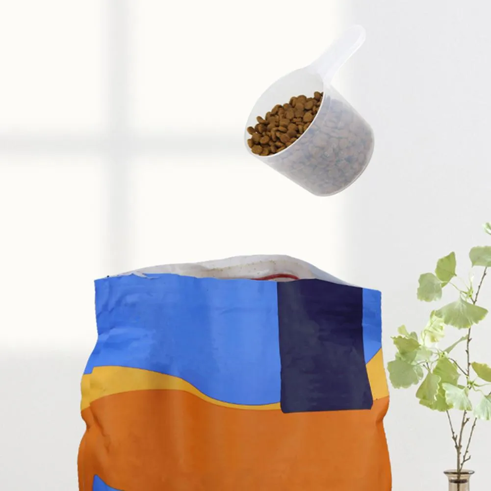 Eco-Friendly Pet Food Scoop with Measurement Scale
