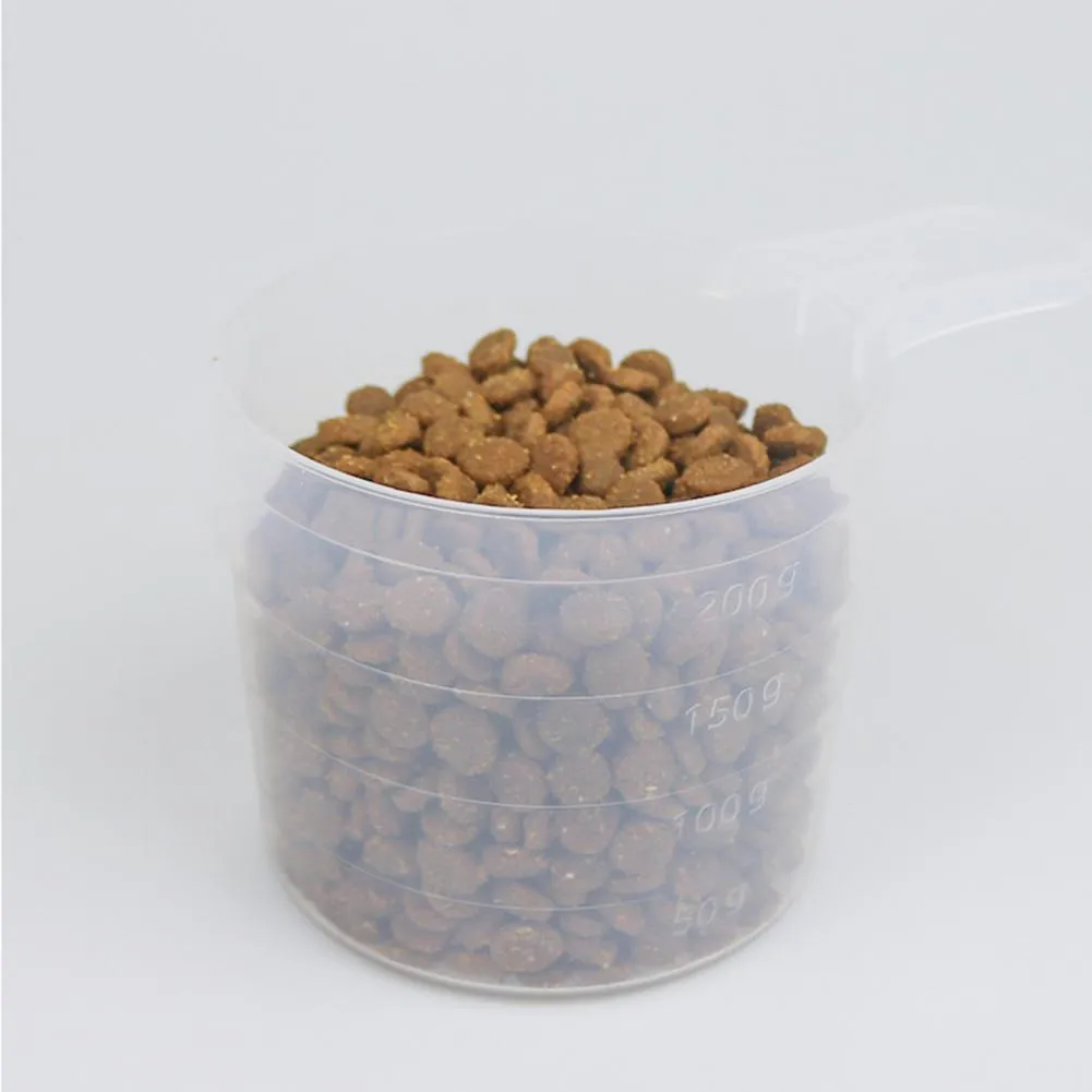 Eco-Friendly Pet Food Scoop with Measurement Scale