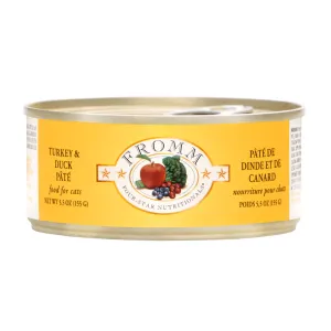 Fromm 4 Star Grain Free Turkey & Duck Pate Canned Cat Food