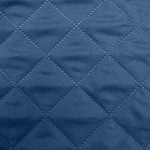 FurHaven Pet Dog Bed | Orthopedic Quilted Sofa-Style Couch Pet Bed for Dogs & Cats, Navy, Jumbo