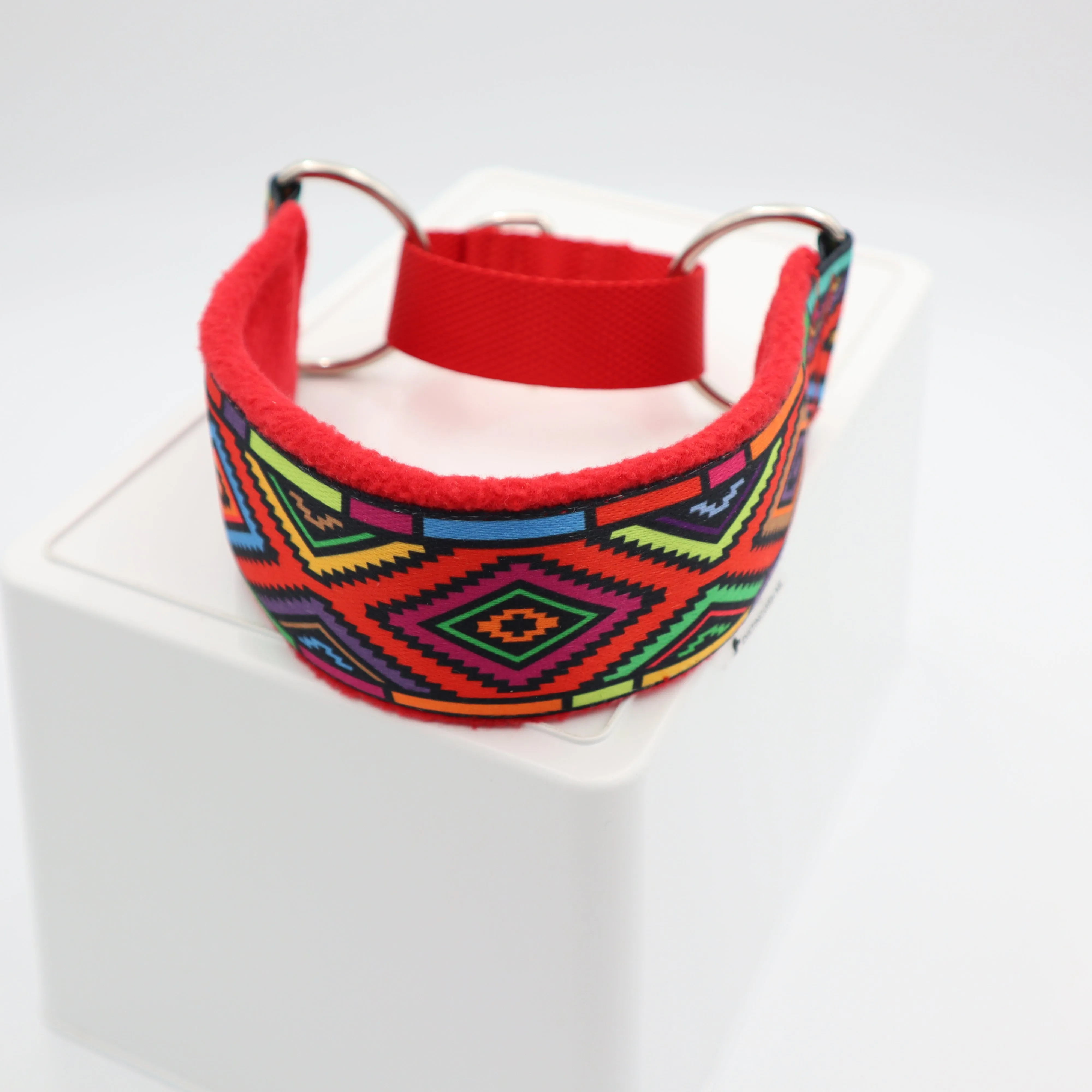 Handmade Dog Collar |  Afro II | Width: 40-50 mm