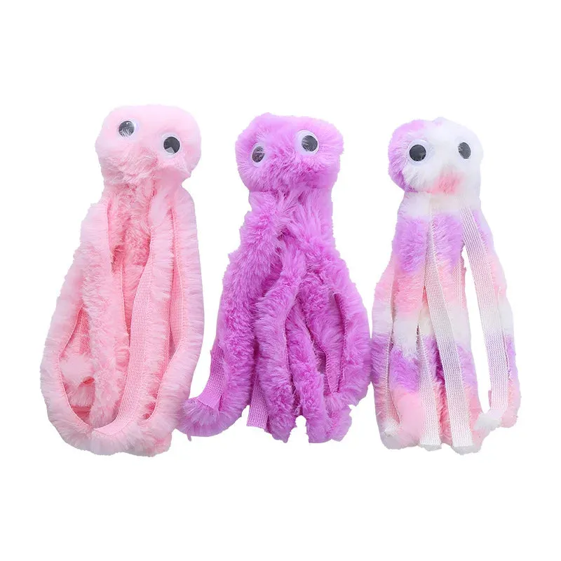Interactive Catnip Octopus Plush Toy