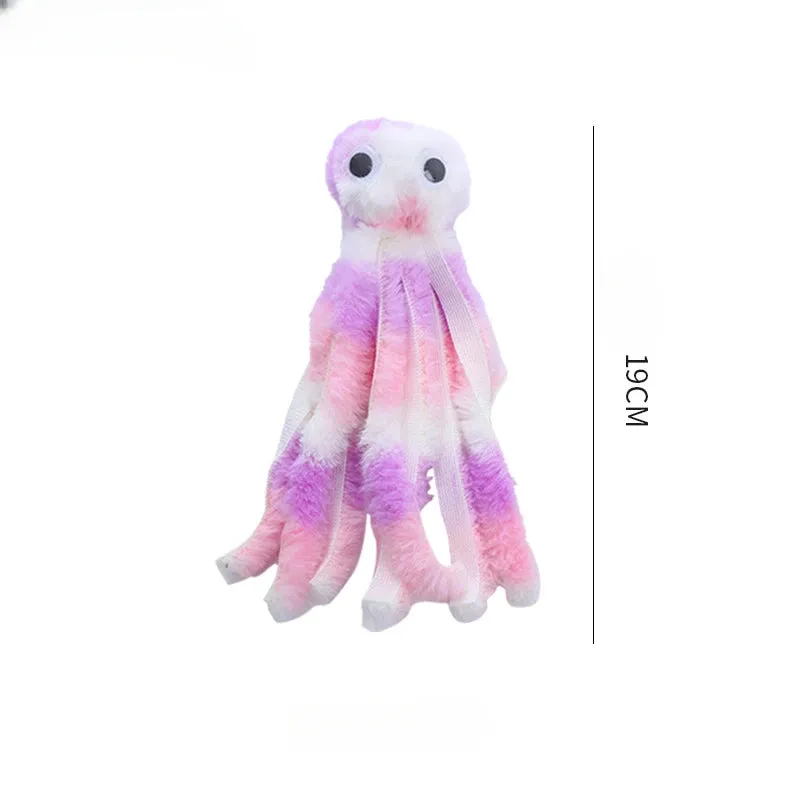 Interactive Catnip Octopus Plush Toy