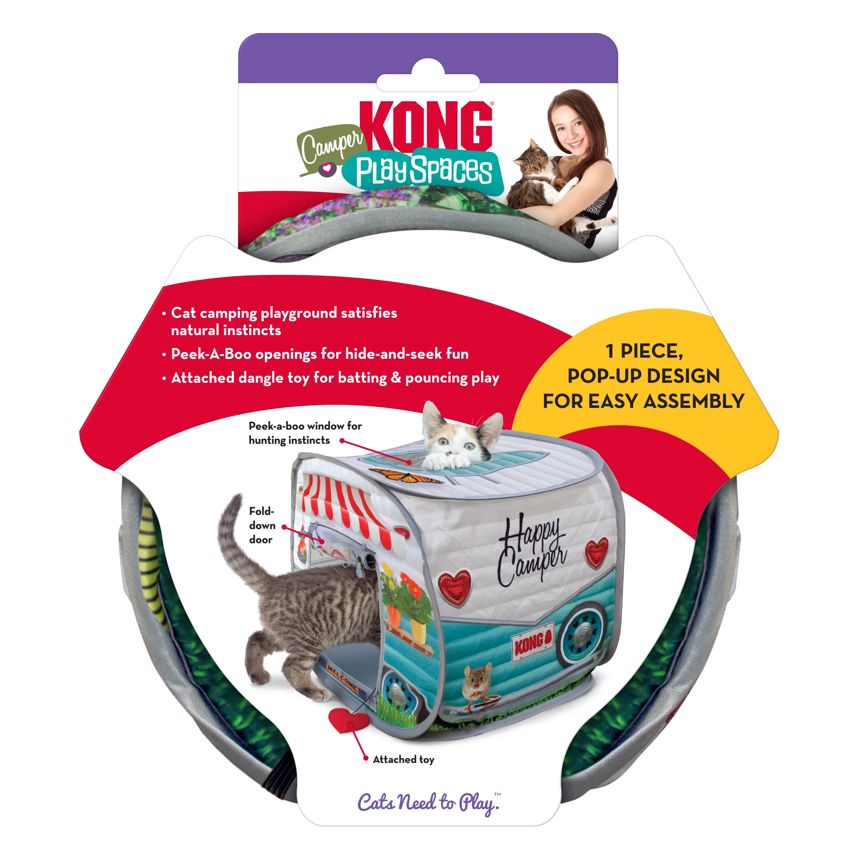 KONG - Cat Play Spaces Camper