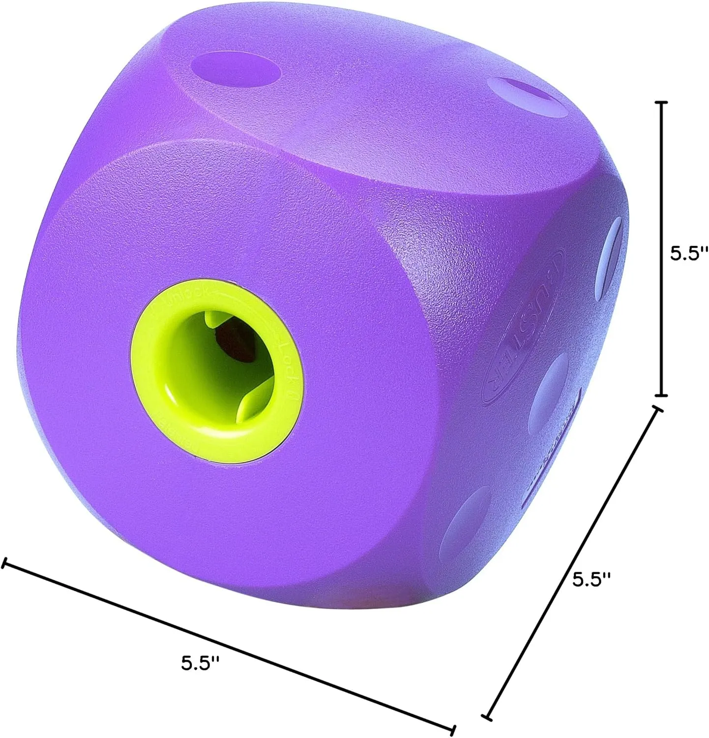 Kruuse Buster Food Cube Feeder, Purple