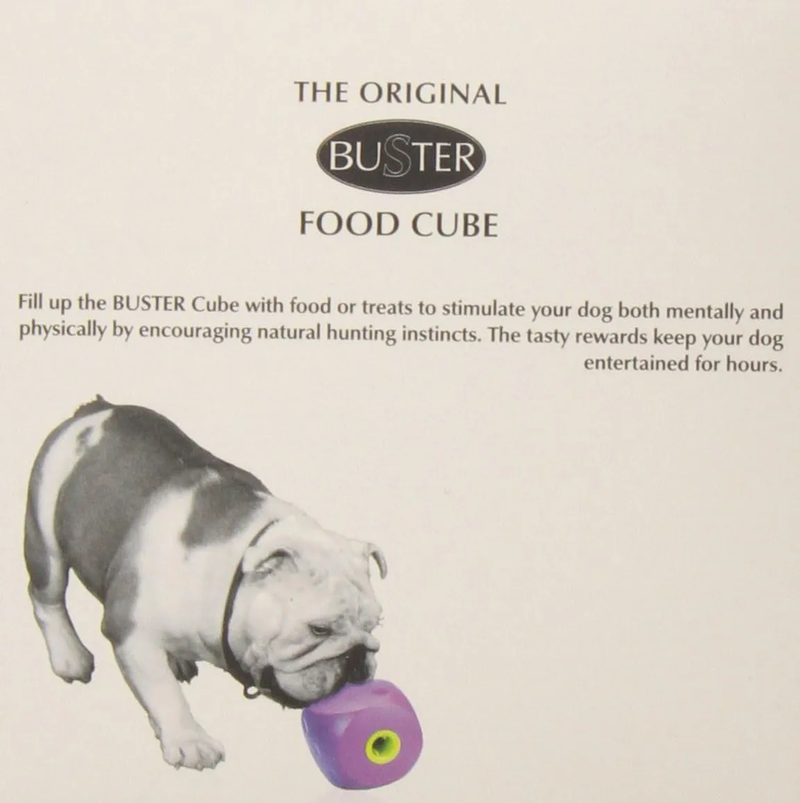 Kruuse Buster Food Cube Feeder, Purple