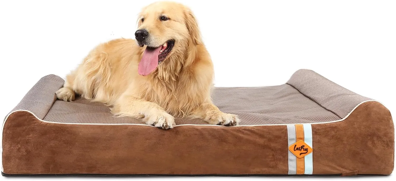 Laifug 422 Jumbo Dog Bed 50"L x 36"W x 10"H