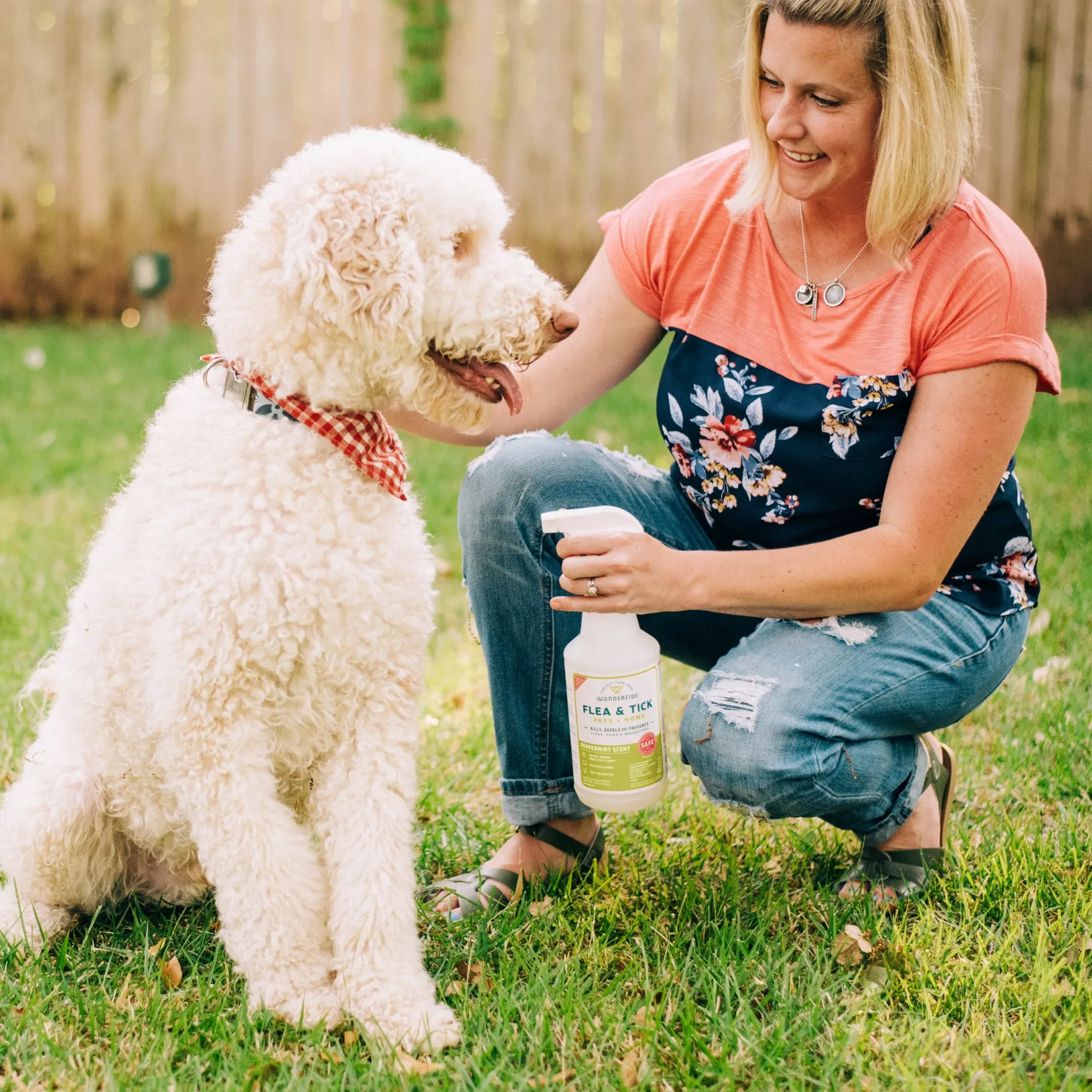 Lemongrass Flea & Tick Spray for Pets   Home with Natural Essential Oils