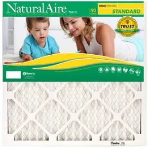 NaturalAire Standard Pleated Furnace Filter, 21 x 21 x 1-In.