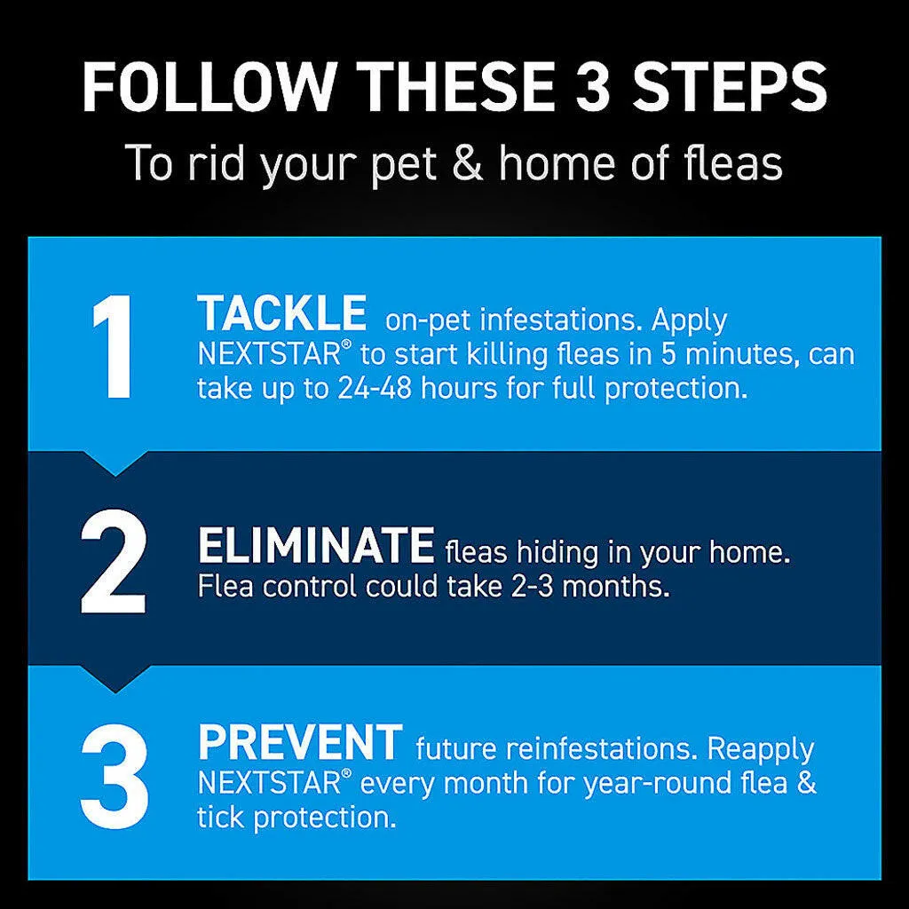 Nextstar Flea & Tick Topical for Small Dogs, 5-22 lbs