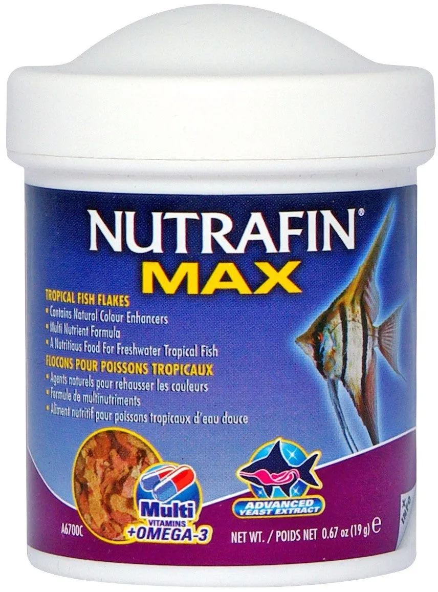 Nutrafin Max - Tropical Fish Flakes (215g)