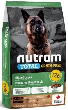 Nutram - Total Grain Free - Lamb and Lentils T26 - Dry Dog Food