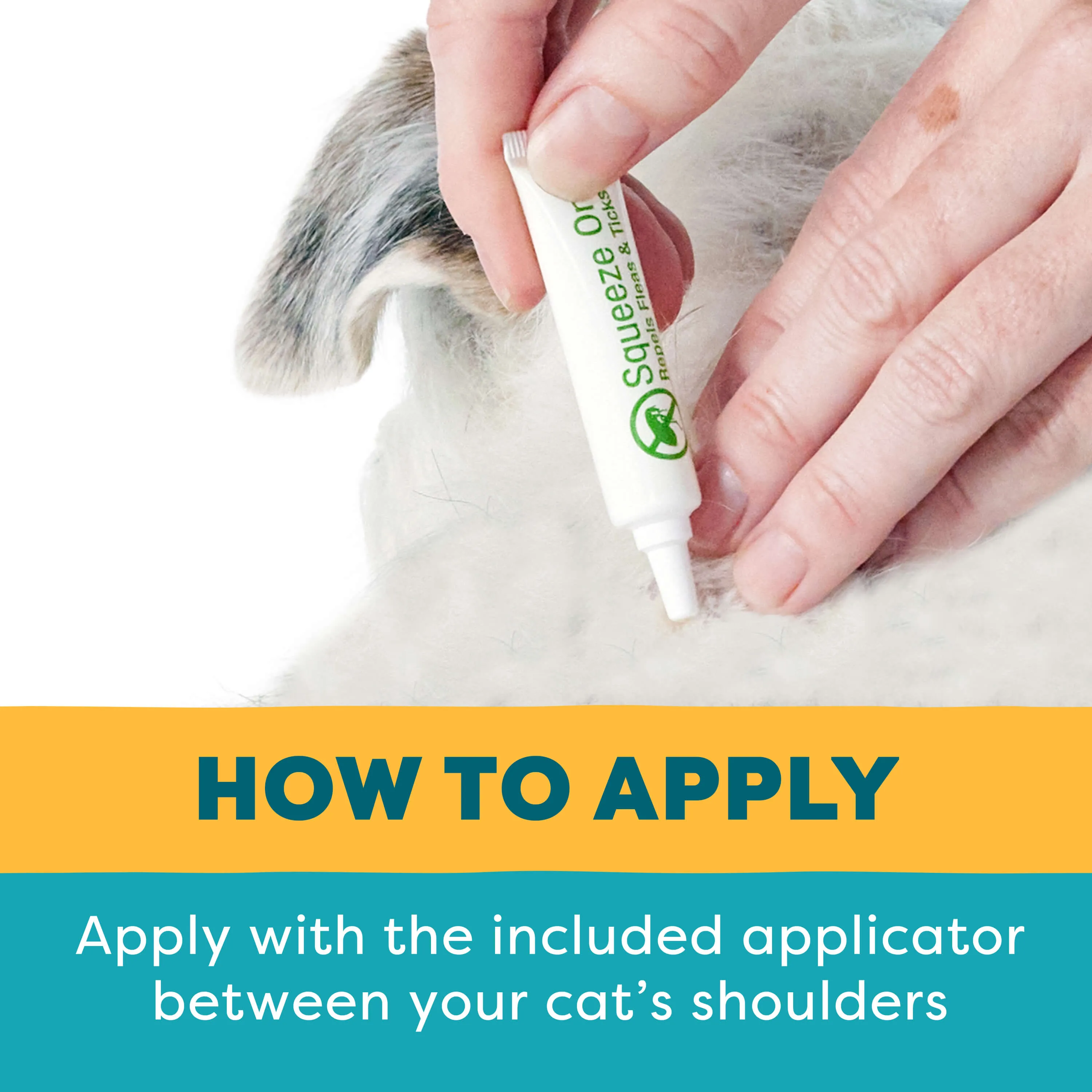 Only Natural Pet EasyDefense Herbal Squeeze-On Flea Treatment for Cats