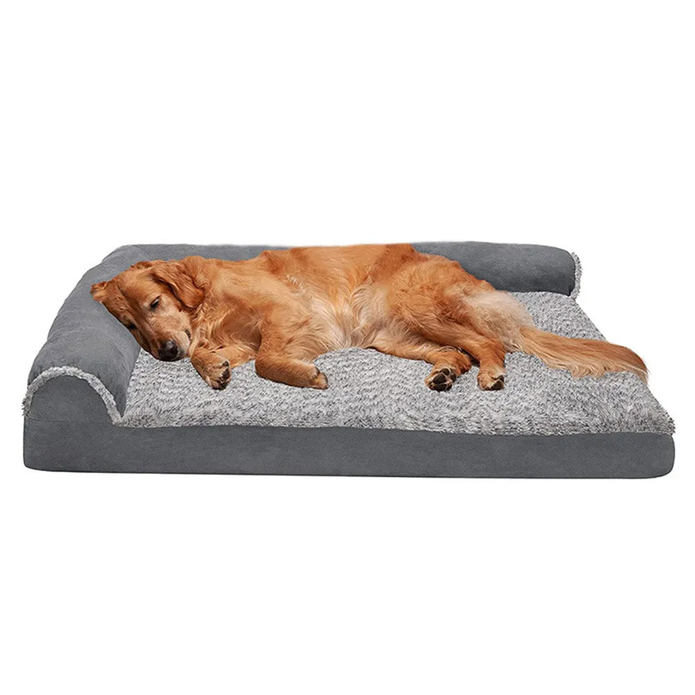 PAWS ASIA Suppliers Premium Luxury Soft Extra Large Waterproof Dog Orthopedic Bed Sofa
