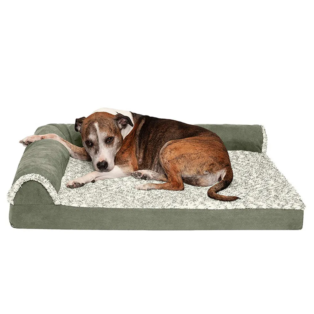 PAWS ASIA Suppliers Premium Luxury Soft Extra Large Waterproof Dog Orthopedic Bed Sofa