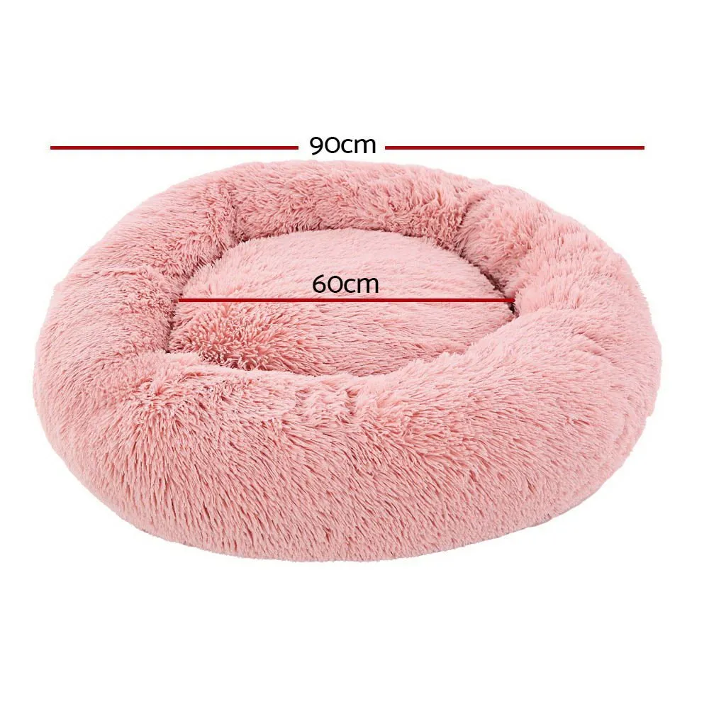 Pet Bed Dog Bed Cat Large 90cm Pink