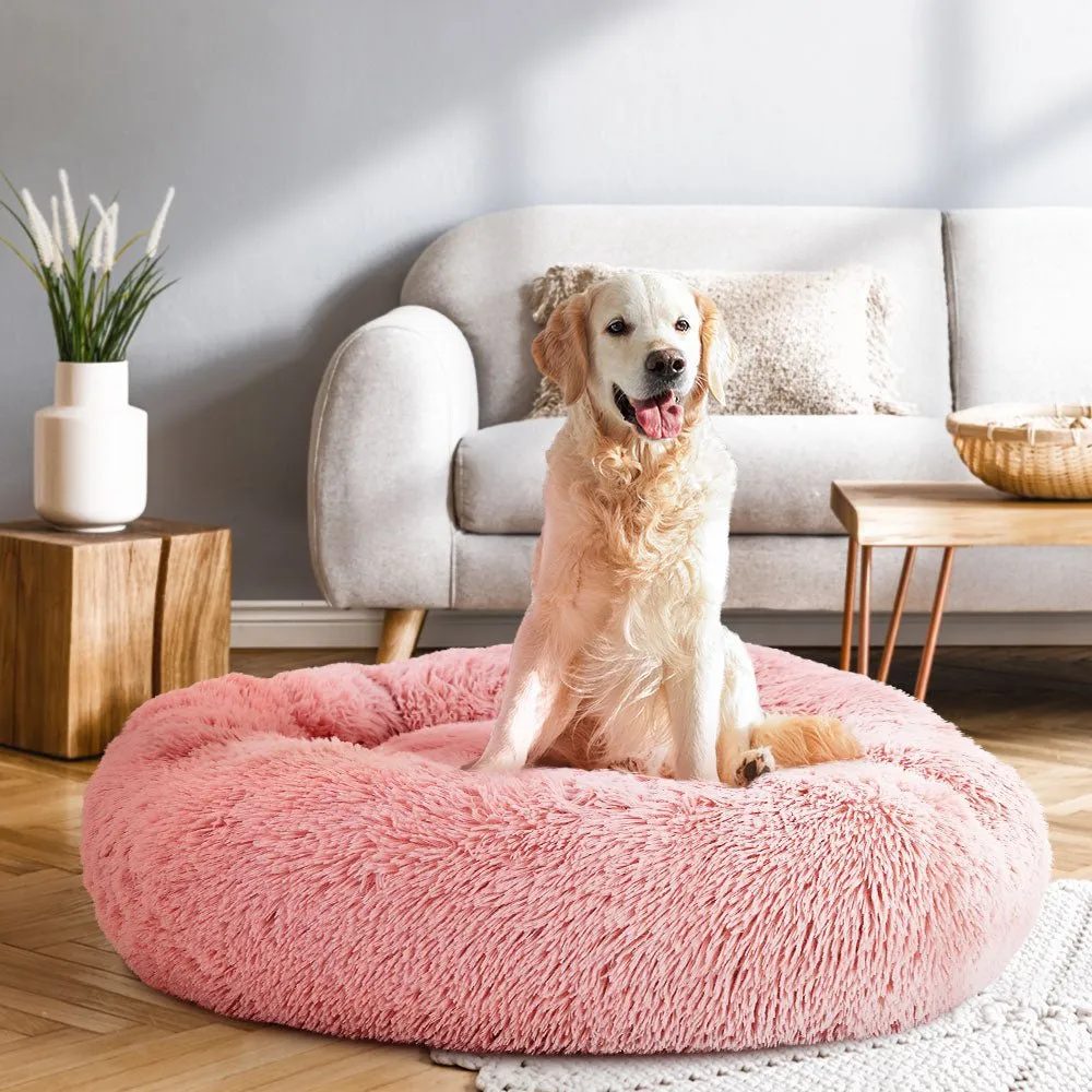 Pet Bed Dog Bed Cat Large 90cm Pink