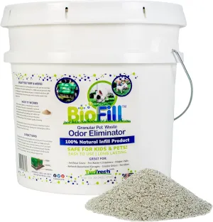 Pet Deodorizer Granular Infill for Artificial Grass Turf, All Natural Dog Urine Neutralizer, Outdoor Use 3.5 Gallon Pail