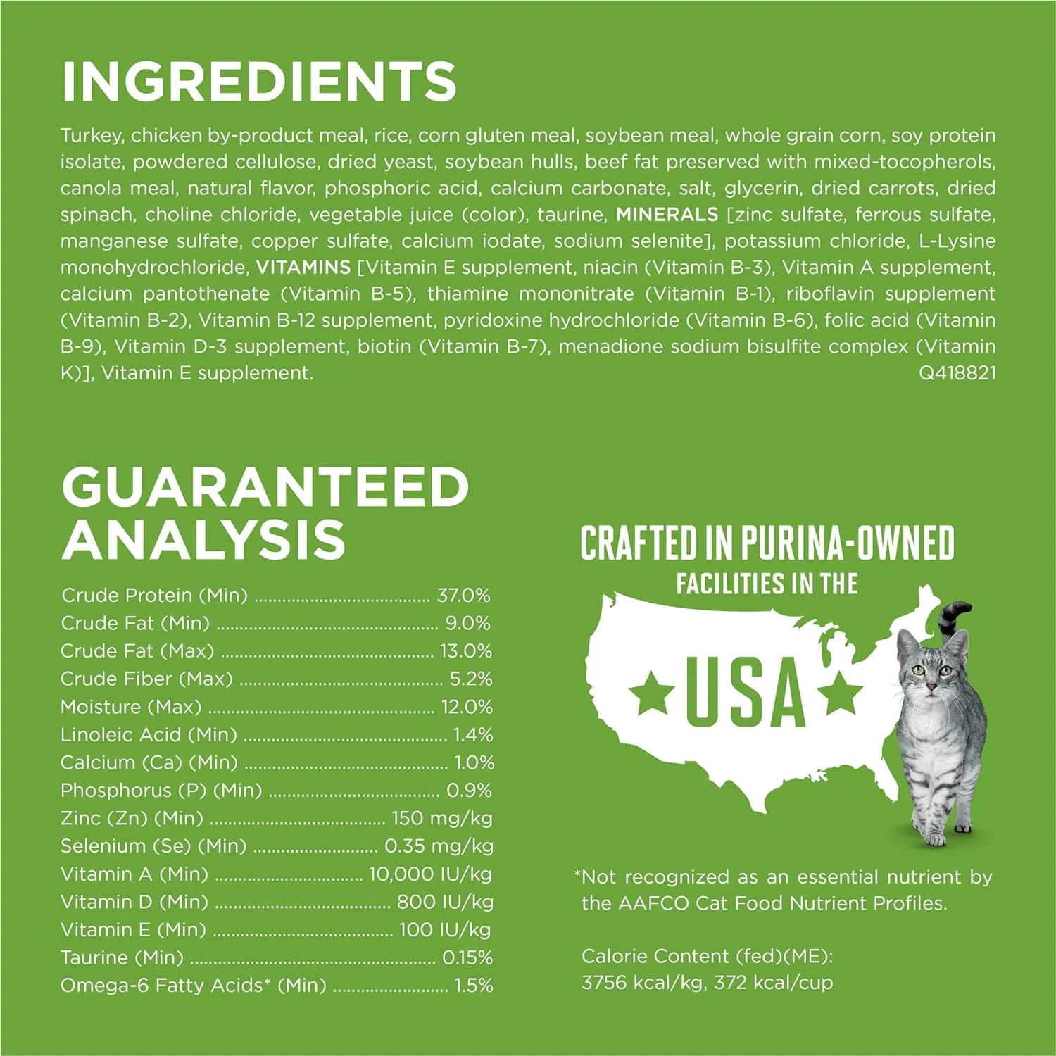 Purina ONE Natural, Low Fat, Weight Control, Indoor Dry Cat Food,  Plus Indoor Advantage - 3.5 lb. Bag