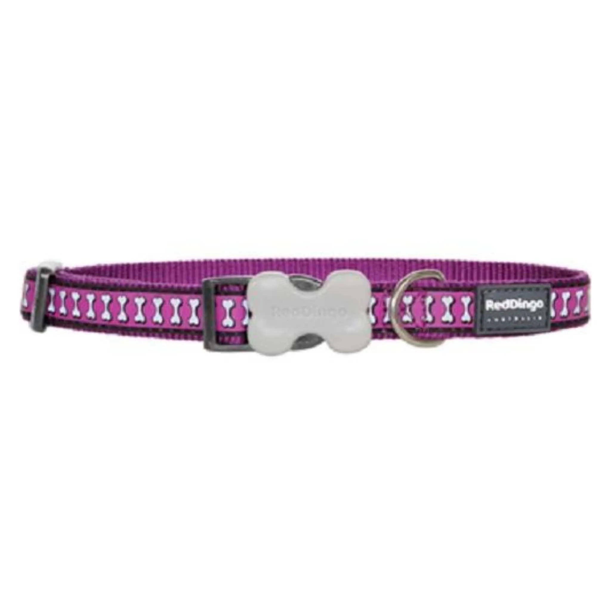 Red Dingo Reflective Small Dog Collars