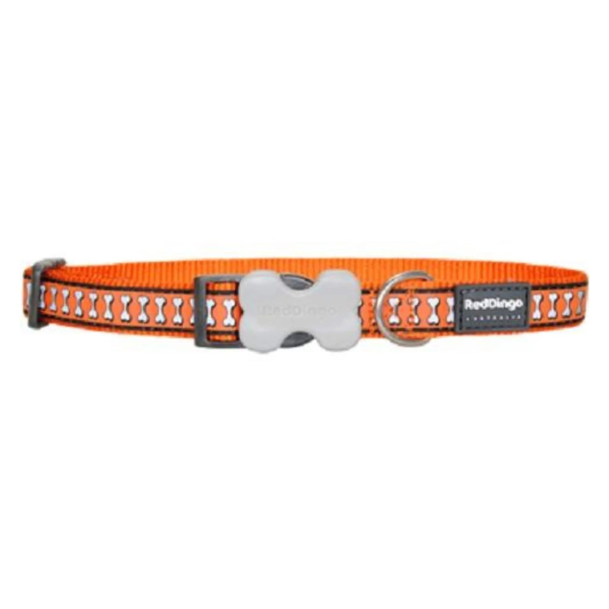 Red Dingo Reflective Small Dog Collars
