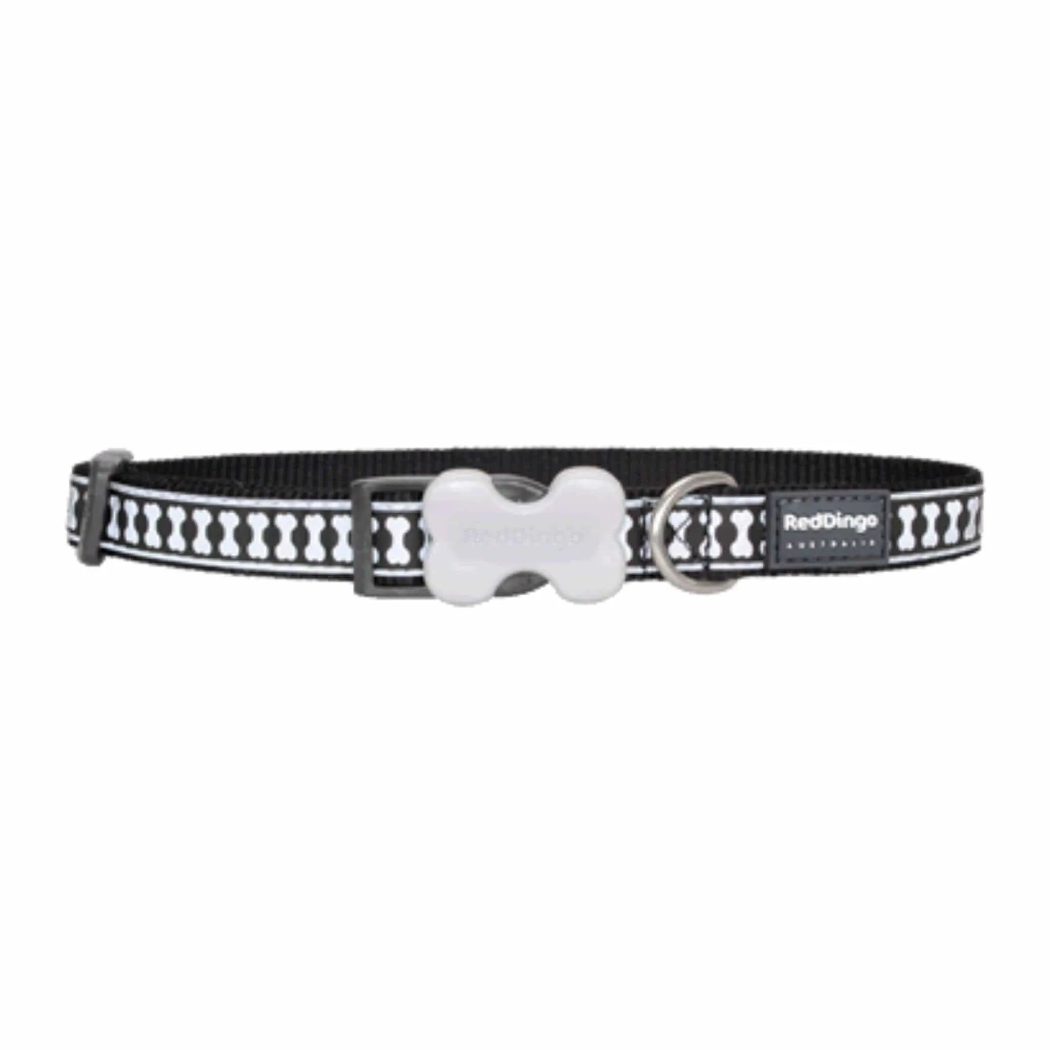 Red Dingo Reflective Small Dog Collars