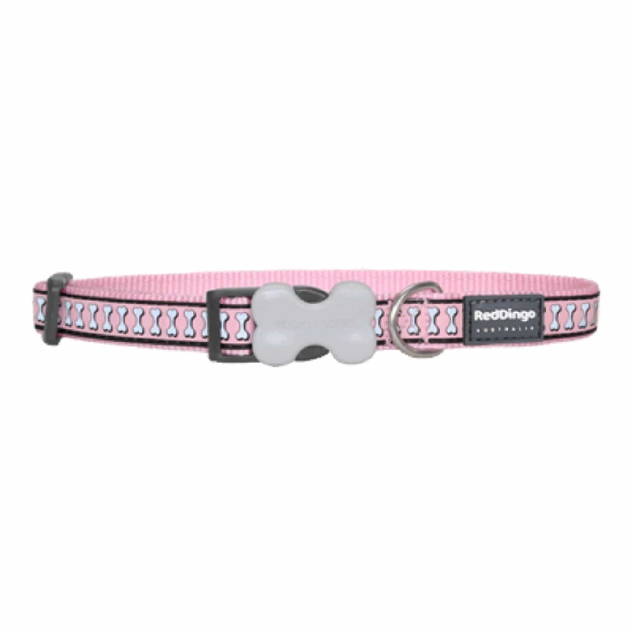 Red Dingo Reflective Small Dog Collars