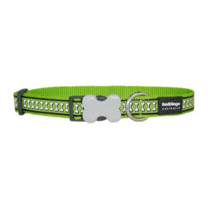 Red Dingo Reflective Small Dog Collars