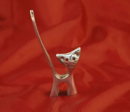 Ringholder Aluminium Cat - Single
