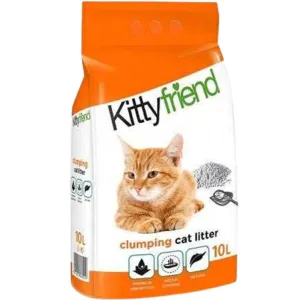 Sanicat Kitty Friend Unscented Clumping Cat Litter 10L