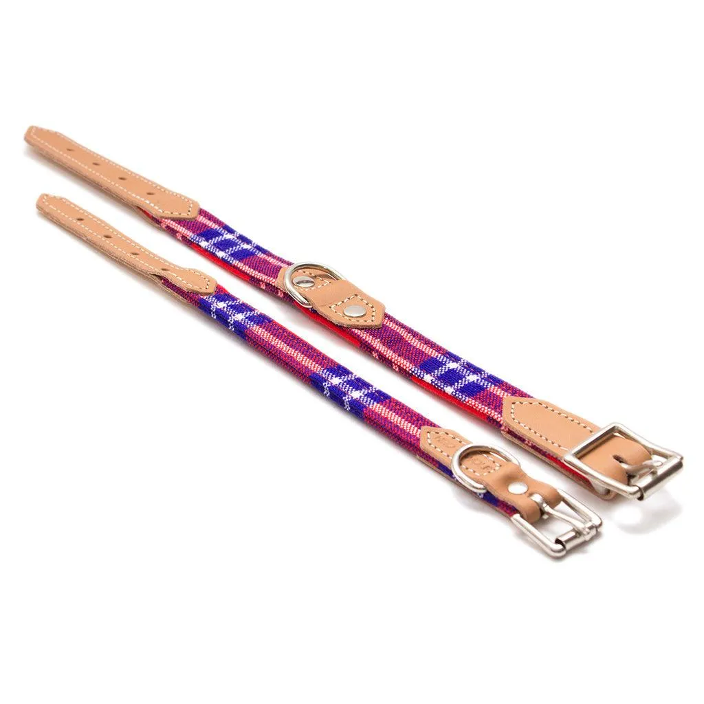 Shuka Red Dog Collar