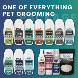 The "One Of Everything Dead Sea" Pet Grooming Package For Dogs & Cats