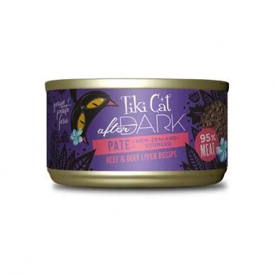Tiki Cat After Dark Beef & Beef Liver  Pate 3 oz