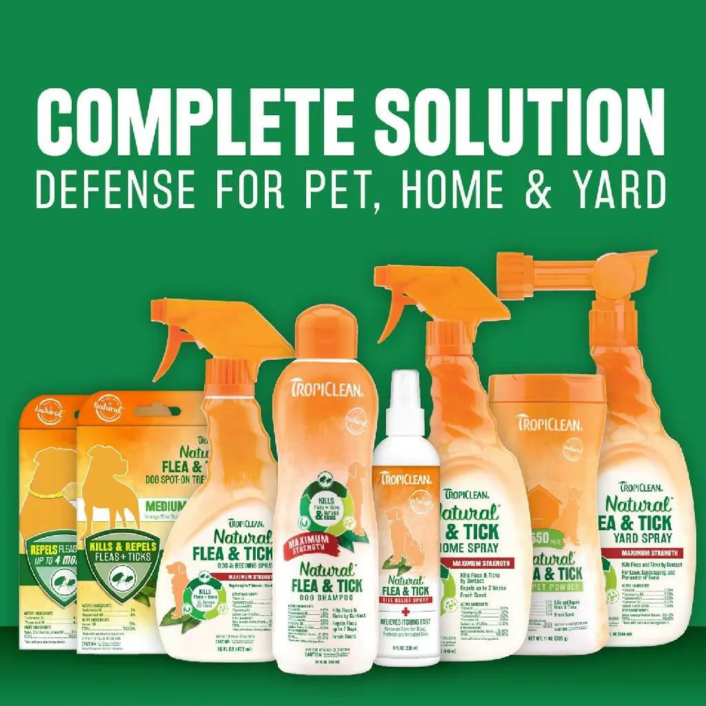 Tropiclean Flea & Tick Dog & Bedding Spray (16 oz)